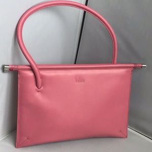 Behno Frida Flat Tote Bag in pink, brand new, with tags and protective bag